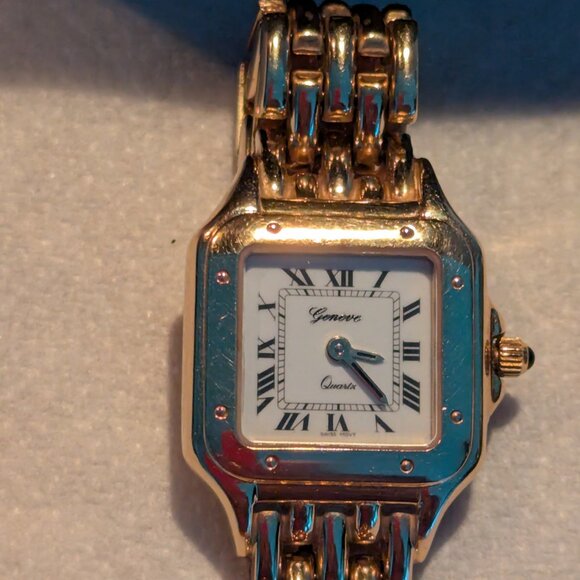 GENEVE 14K GOLD LADIES WATCH - Picture 2 of 4